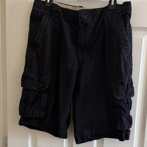 Aeropostale Men's Dark Cargo Shorts